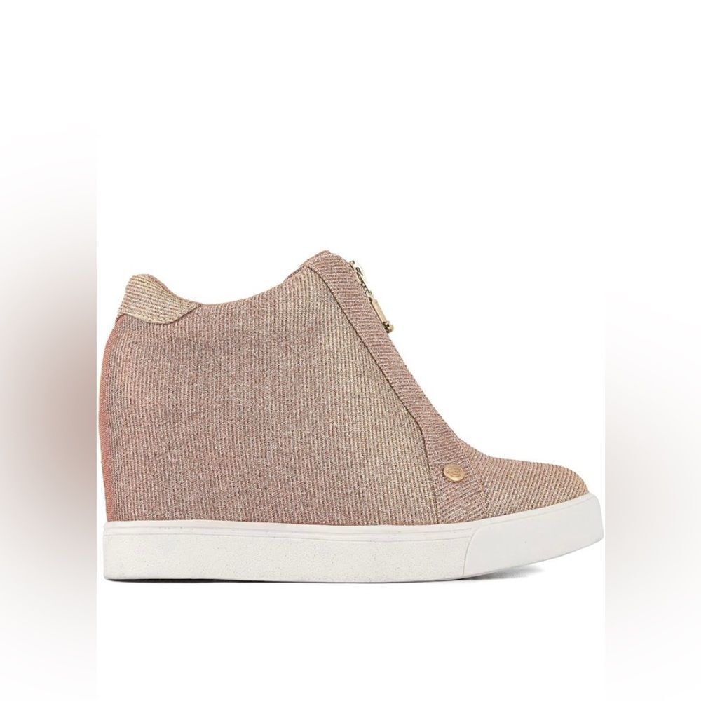 Juicy Couture metallic Women's Platform Wedge Sneakers
